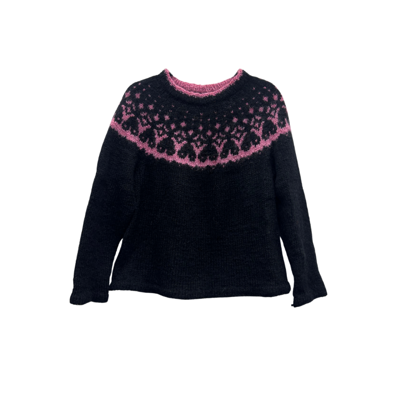 Lopapeysa handprjón