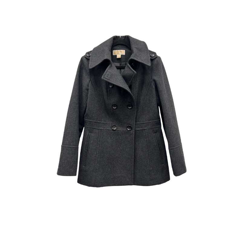 Michael Kors grár ullarjakki