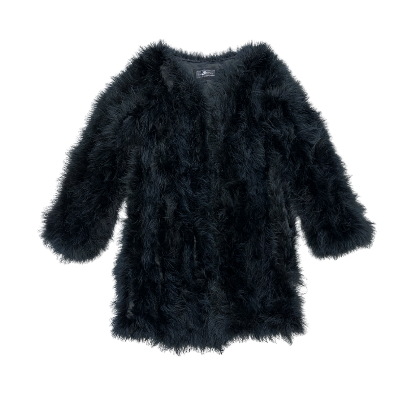 Style Butler ekta fjaðra pels