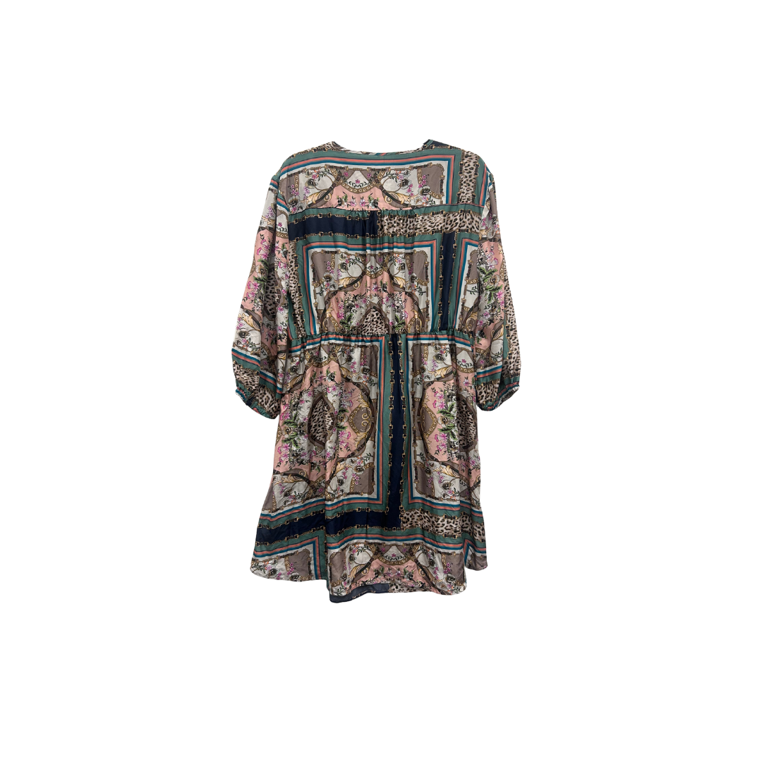 Silki kjóll frá SAND keyptur í Matthildi