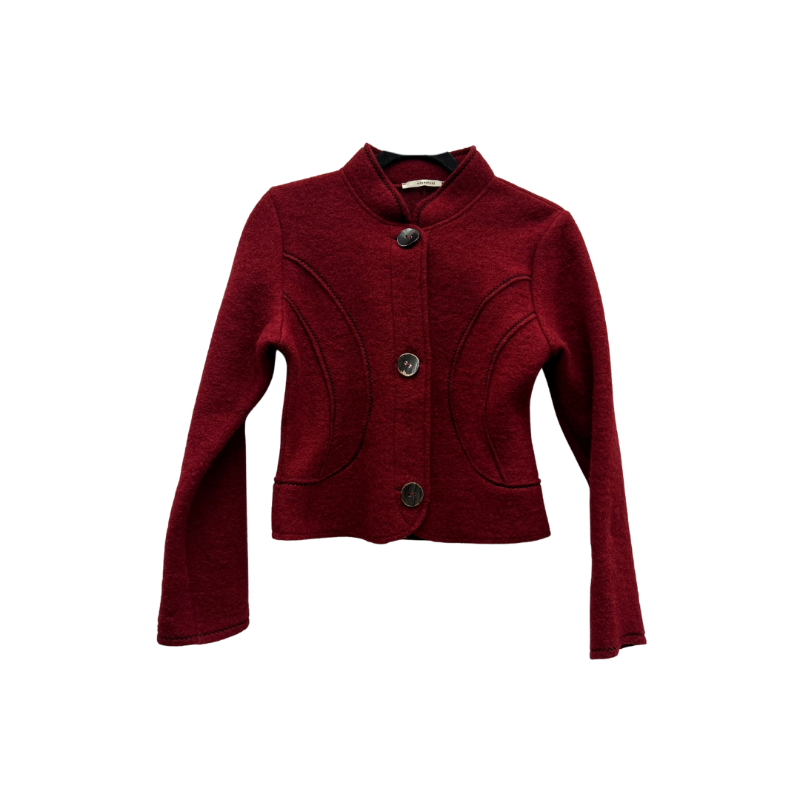 WEARHOUSE rauður ullarjakki