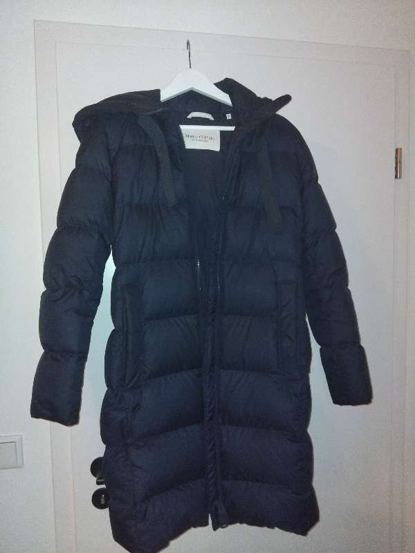 Marco Polo, dökkblá dúnúlpa