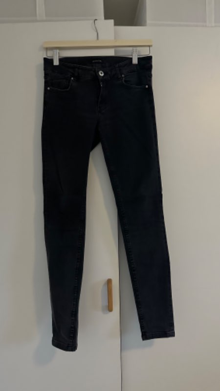 Massimo Dutti black jeans skinny fit