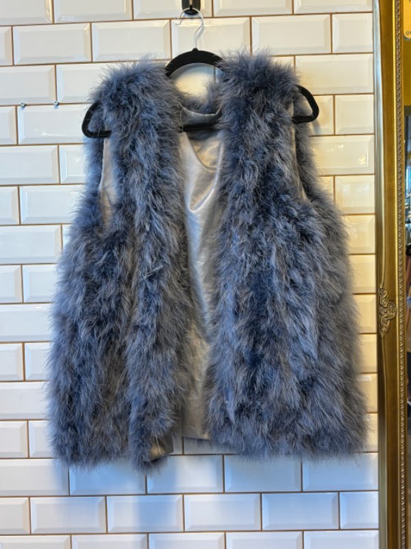 Vintage fjaðravesti