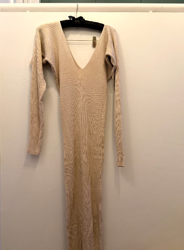 Remain síður prjónakjóll