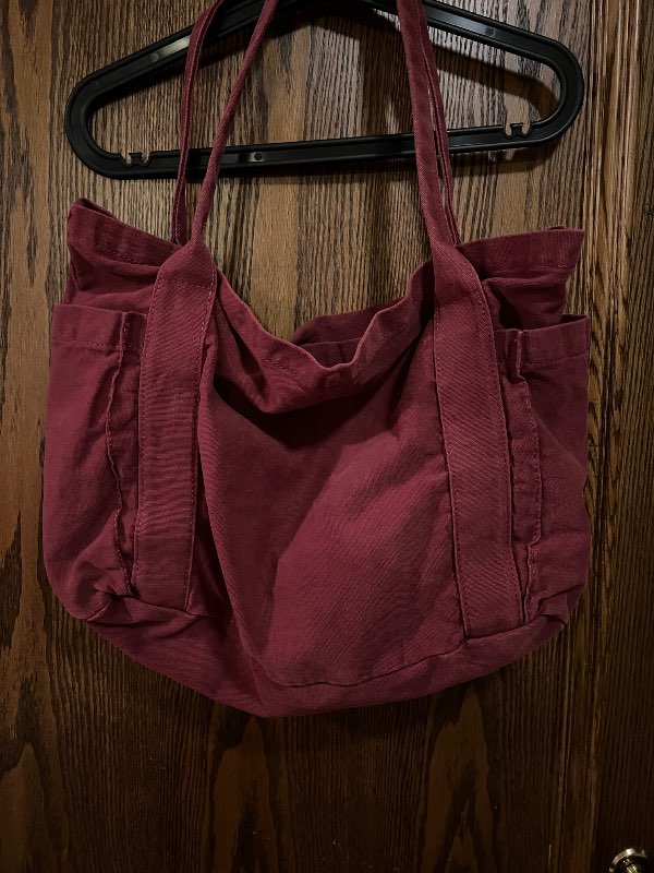 Vínrauð taska - asos