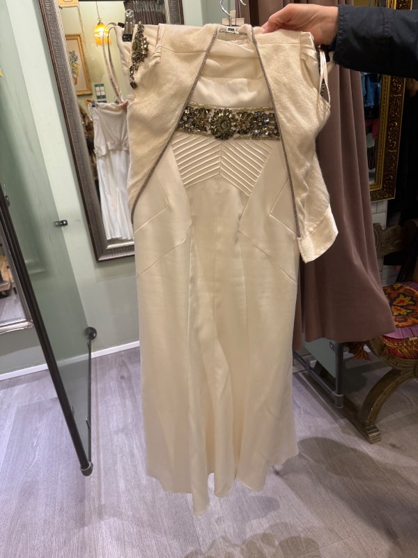 Karen millen kjóll og stutt peysa