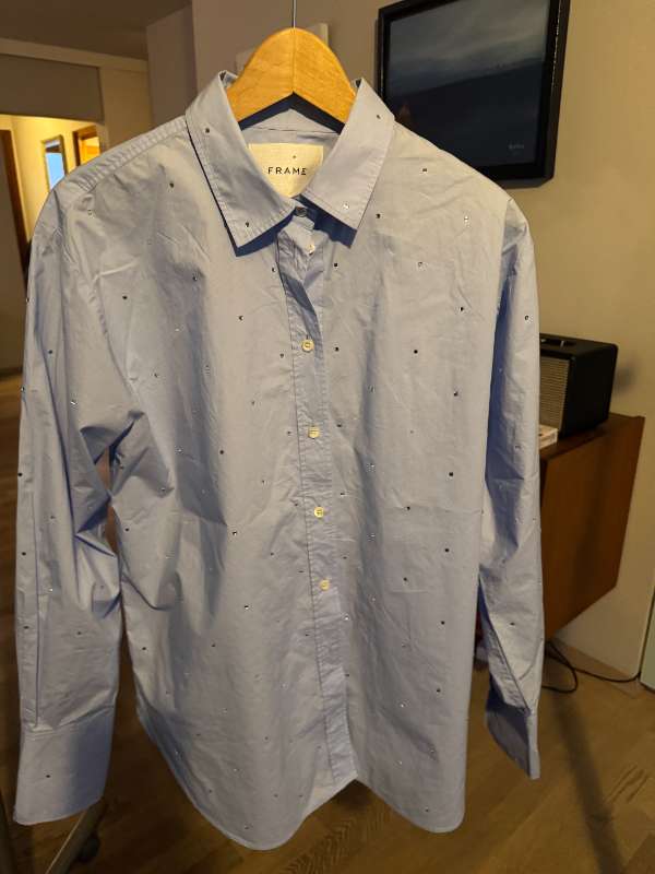 Frame - skyrta m.pallíettum oversize