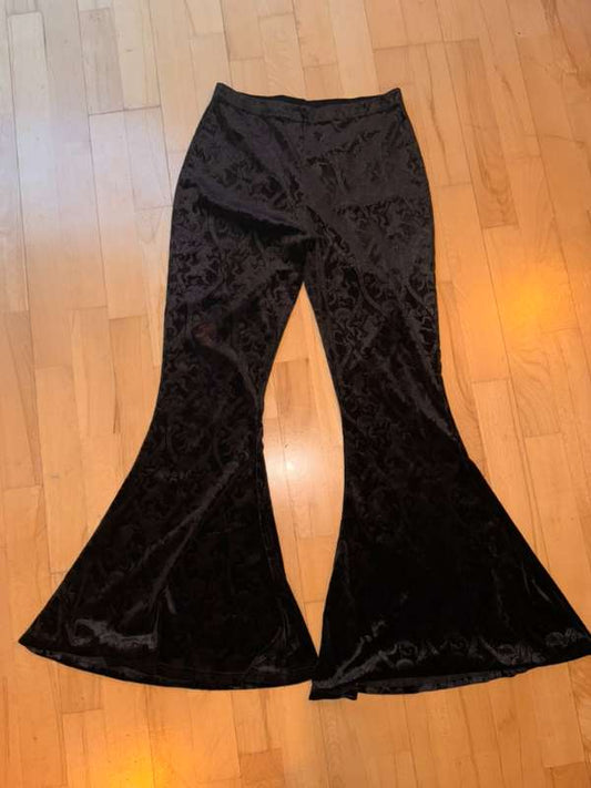 Killstar svartar bellbottoms