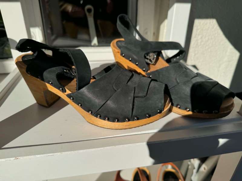Skór - Svartir sandalar