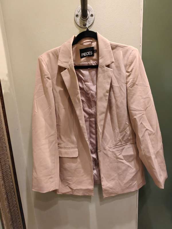 Pieces blazer, tan