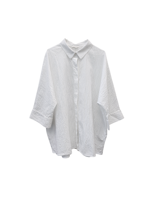 Blússa - Cos, hvít oversized