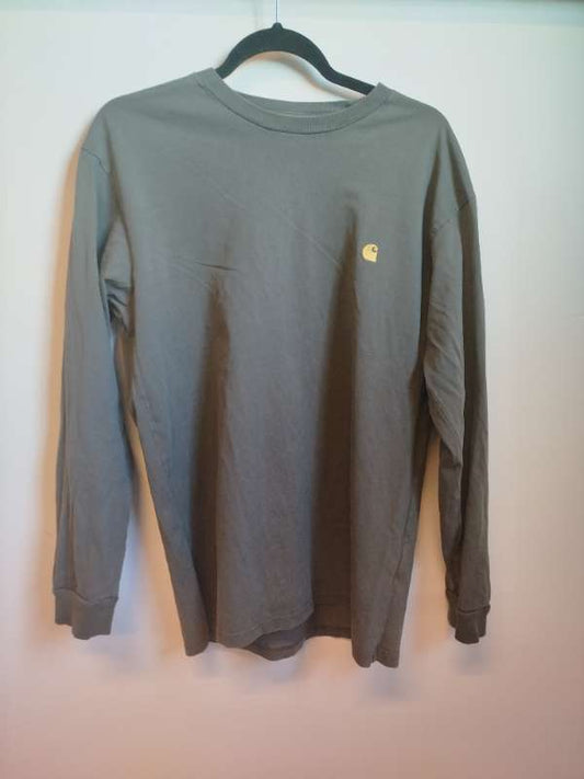 Carhartt Síðerma Bolur Grænn