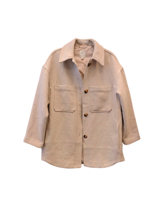 H&M oversized skyrtujakki beige