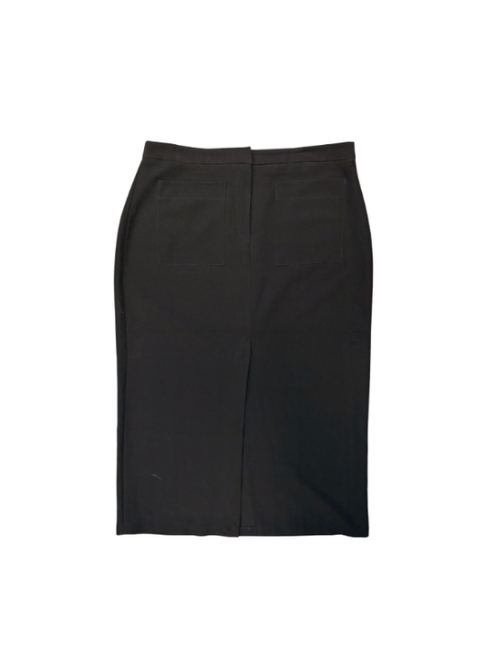Svart pils klauf að framan Asos