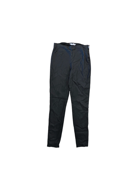Pieces coated pants svarrtar
