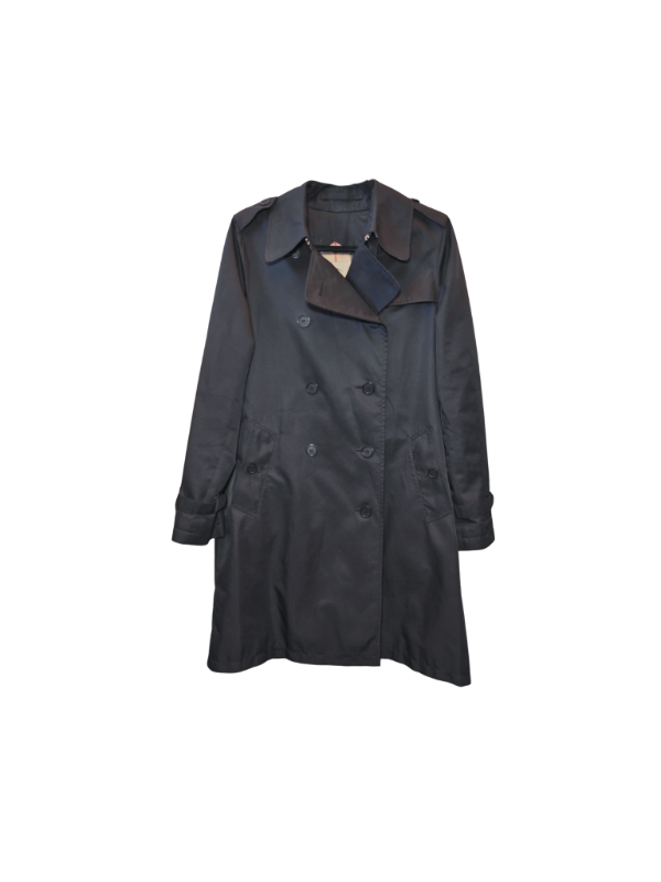 Burberry trenchcoat svört