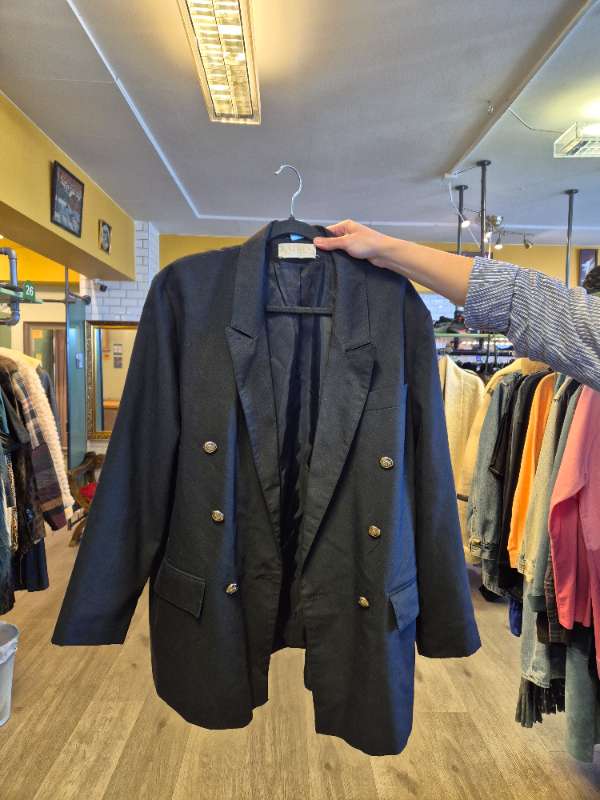 Svartur blazer