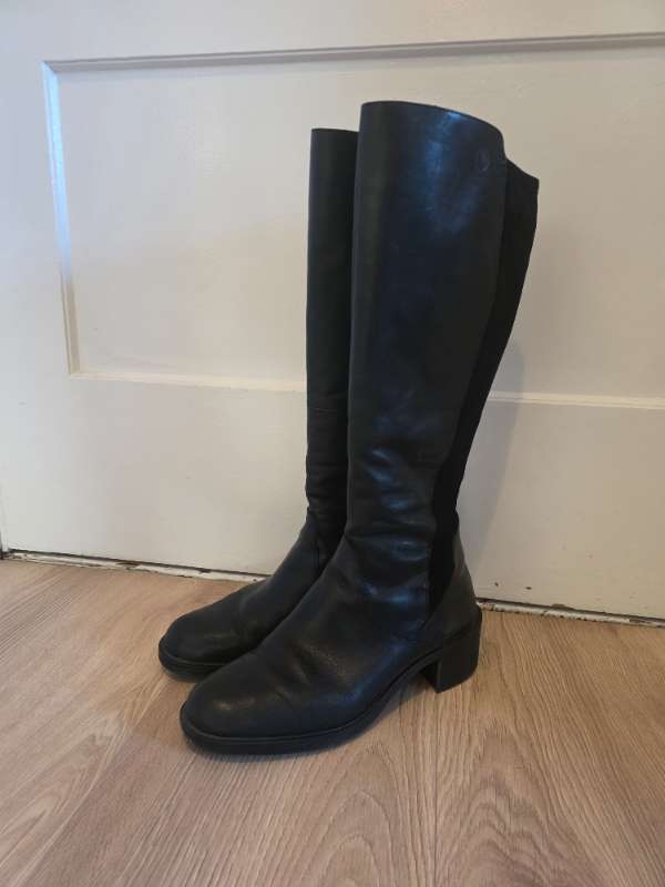 Caprice leðurstígvél