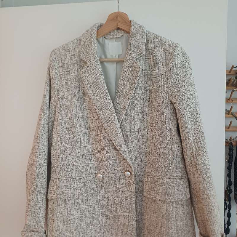 HM blazer beige