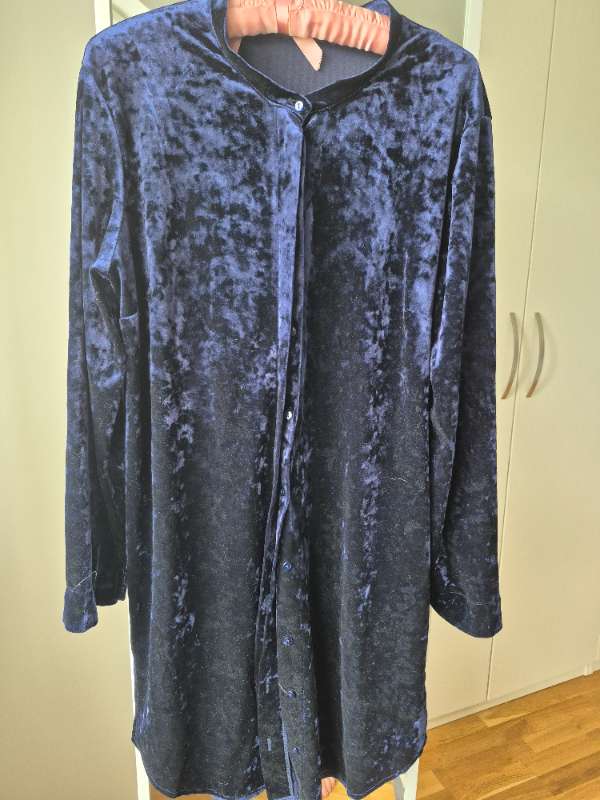velour kjóll