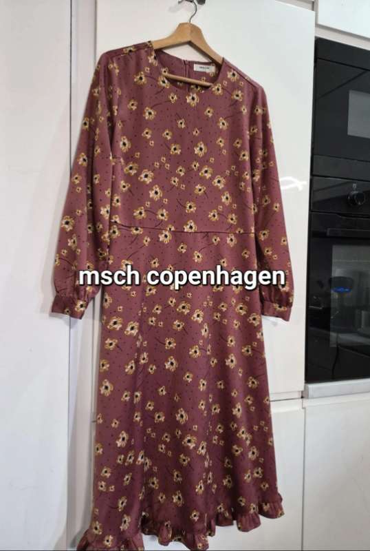 MSCH Copenhagen Floral Midi Dress -Premium Quality