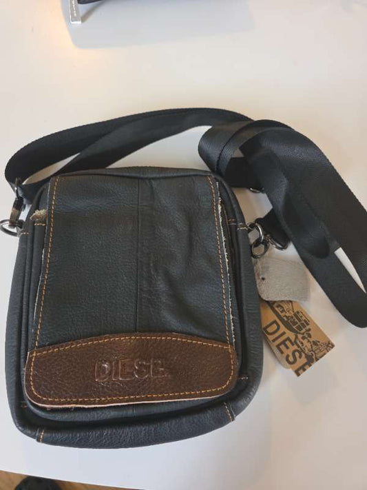Diesel Genuine Leather Crossbody Bag