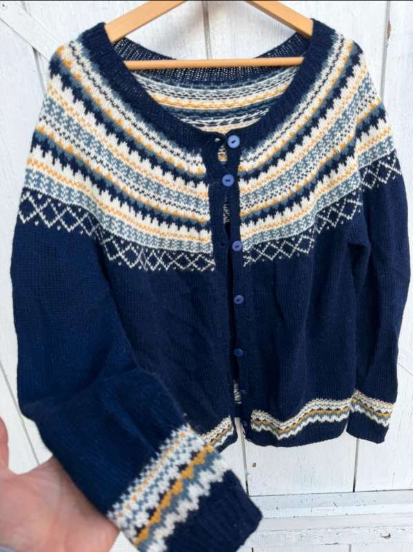 Soft Nordic Wool Cardigan