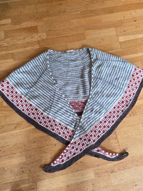 Soft Knit Baktus Scarf / Shawl