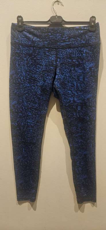 Leggings blátt munstur