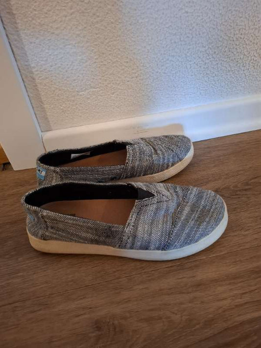 Gráir Toms skór, st. 36,5