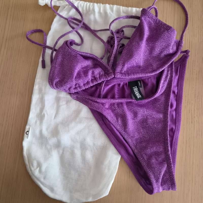 TRIANGL BIKINI S fjólublátt