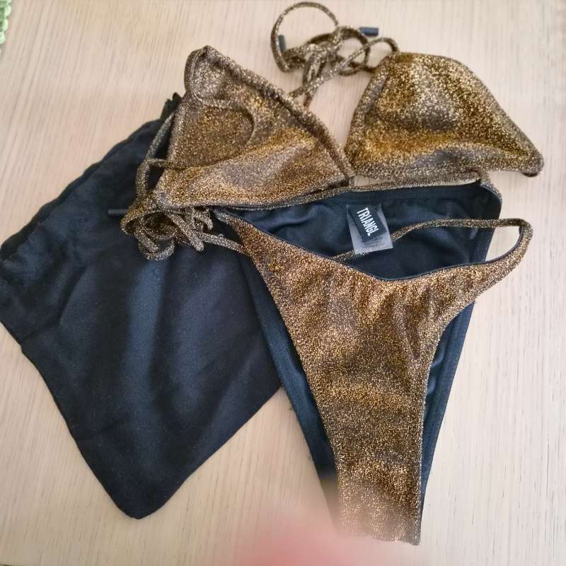 TRIANGL bikini gullbrúnt S