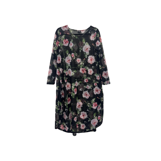 BRÁ mess kjóll/stórar rósir