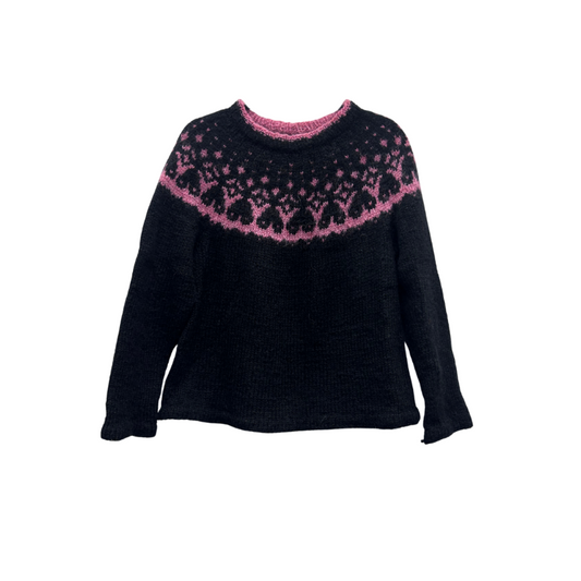 Lopapeysa handprjón