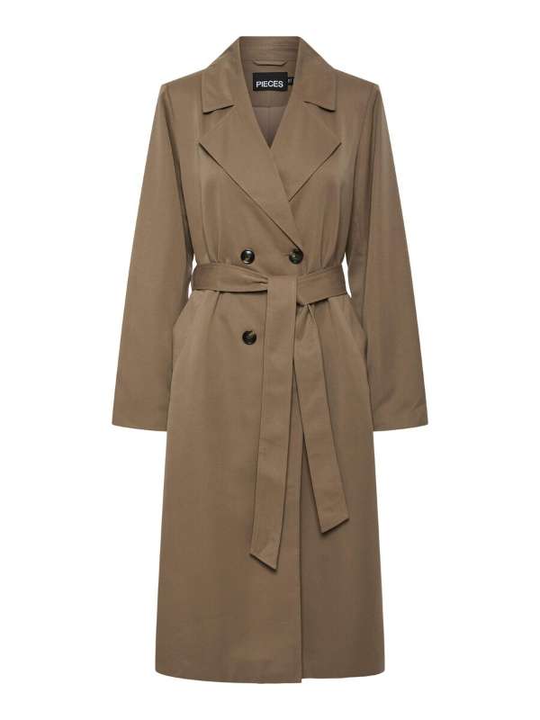 Pieces trench coat
