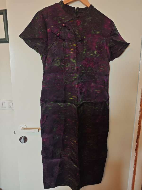 14-Silk Purple DRESS