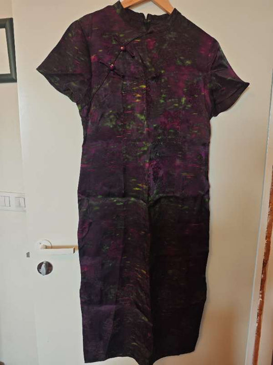 14-Silk Purple DRESS