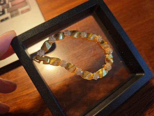 99-gold plated bracelet