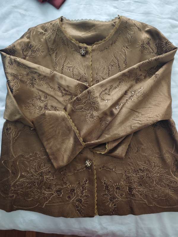113-Brown guofeng Jacket