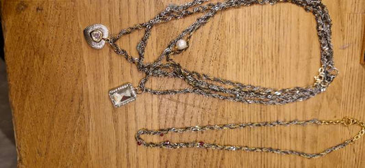 Necklace, multiple chains