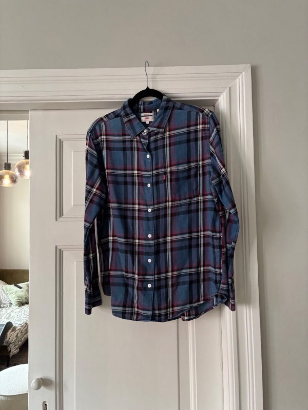 Levis köflótt skyrta S