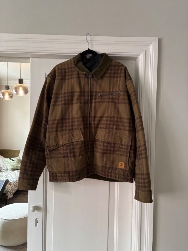 Timberland köflótt jakki L