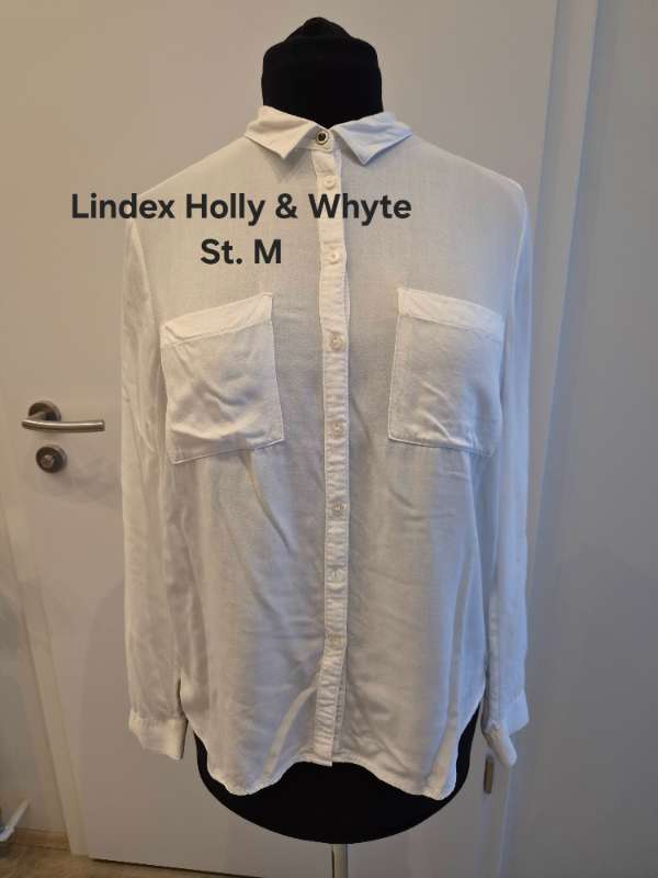 Hvít Lindex Holly & Whyte skyrta