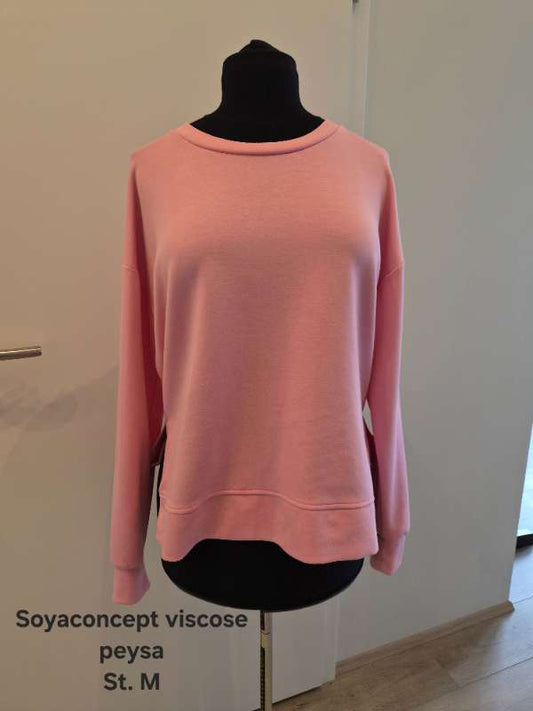 Bleik viscose Soyaconcept peysa