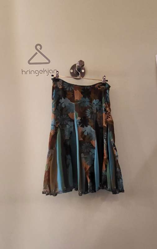 Karen Millen pils brúnt/grænt