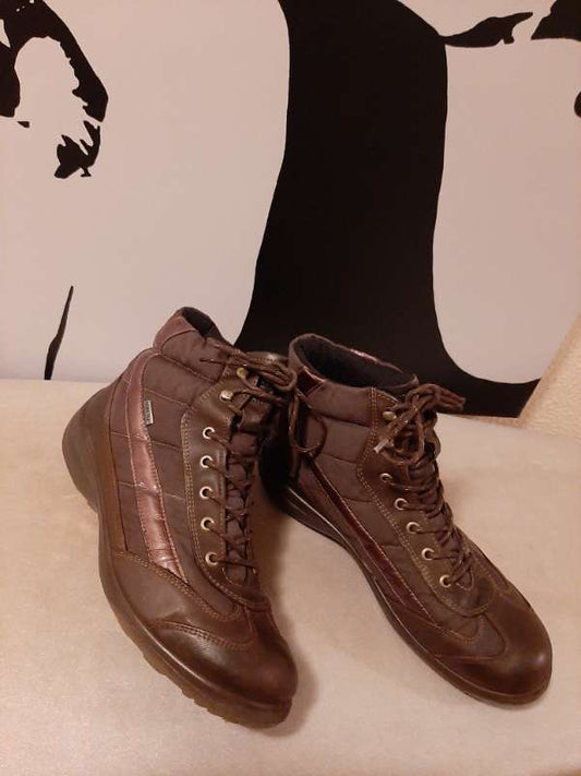 Brúnir öklaskór gore - tex