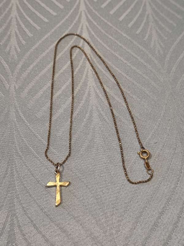 AM.DBL gold coated hálsmen