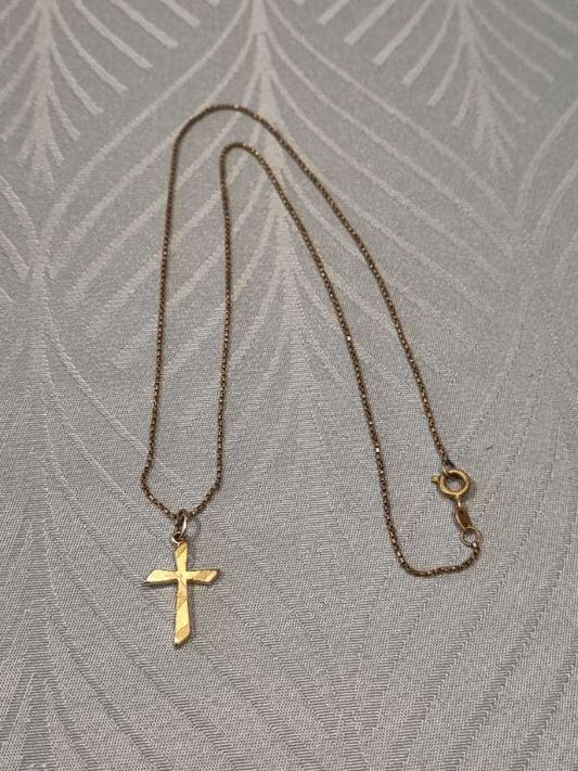 AM.DBL gold coated hálsmen