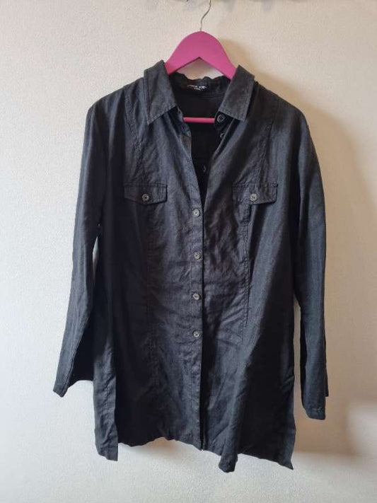 100% ramie Frank Eden kjóll